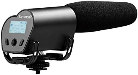 Saramonic VMIC рекордер Супер-кардиоиден видео микрофон со вграден аудио рекордер за DSLR камери