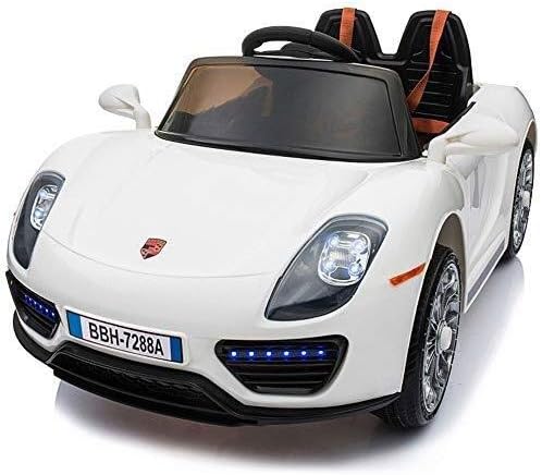 Детски електричен автомобил Детски Порше овластени 12V Детски електричен автомобил со четири тркала со четири тркала автомобил Детски играчки