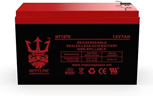 Замена на Нептун за напојување Sonic 12V 7AH батерија CY -0112 Cyclops Spotlight F1 секој - 2 пакувања FedEx 2 дена Попусти за Количина