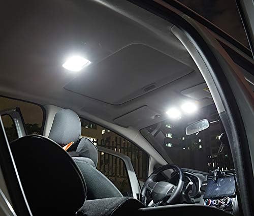 10 парчиња LED светла за внатрешни работи, супер светла LED мапа купола светилки за Ford Explorer 2011 2012 2013 2014 2015 2017 2017 2018