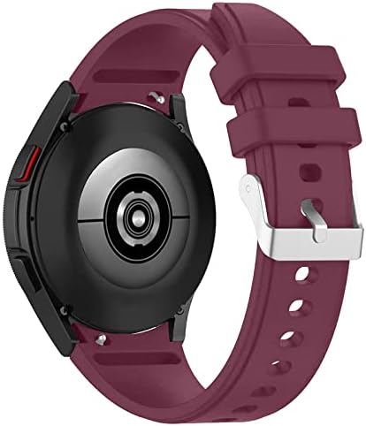 Уемох Класичен Часовник Бендови Компатибилен За Samsung Galaxy Watch 5 / Galaxy Watch 4 40mm 44mm/Види 4 Класичен 42mm 46mm, Силиконски Часовник