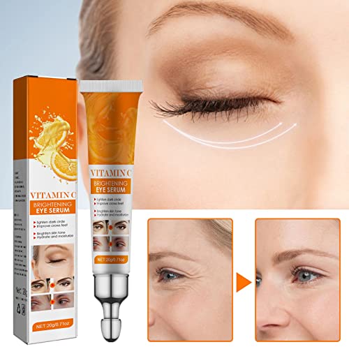 NPKGVIA витамин Ц зацврстувајќи ја пастата за очи ги разредува темните кругови и торбите под очите навлажнувачки анти -брчки за полнење фини
