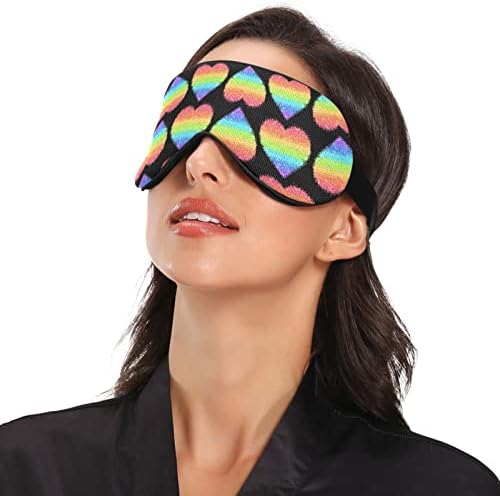 Unisex Sleep Eye Mask LGBT-Gilter-Lainbow-Gay Night Sleep