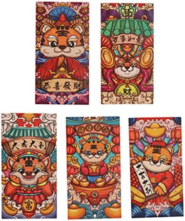 АБУФАН Свадбени Пликови 240 парчиња Кинески Фестивал За Забави Фаворизирајте Џебови За Завиткување Пликови Со Мешани Пликови За Торби, Подарок