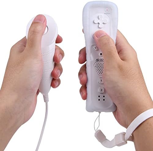 Техкен Движење Плус Контролер За Wii И Wii U Со Вградено Движење Плус И Nunchuck И Заштитно Куќиште