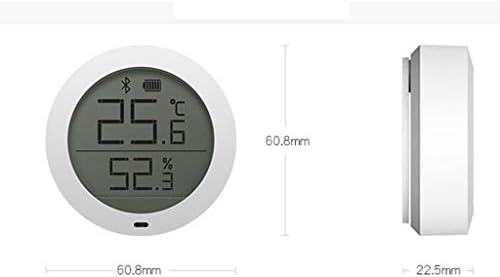 Јах Термометар За Соба Дигитален Хигрометар Термометар, Внатрешен Термометар Монитор За Влажност, Мерач На Влажност На Температурата, Со Индикатори