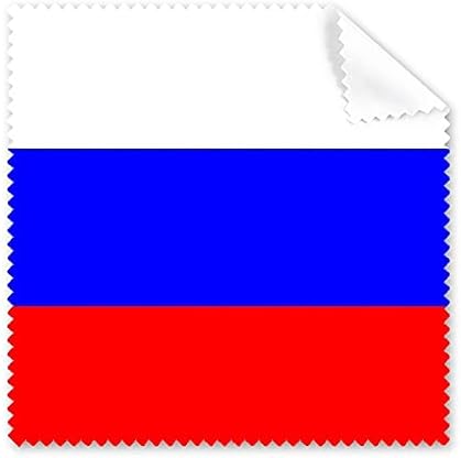 Русија Национално Знаме Европа Земја Чистење Крпа Телефон Екран Очила Почиста 5 парчиња