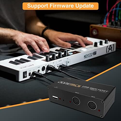 Camola USB MIDI -домаќин кутија со голема брзина USB во MIDI конвертор MIDI интерфејс