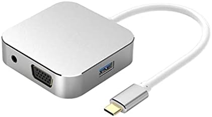 LMMDDP USB Type -C до -компатибилен VGA Audio USB3.0 Adapter Docking Station For Type C USB 3.0 центар
