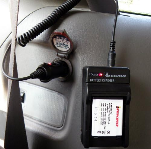 Itekiro AC Wall DC Car Battery Chit Chat For Panasonic SV-AV100EG-S + Itekiro 10-во-1 USB кабел за полнење