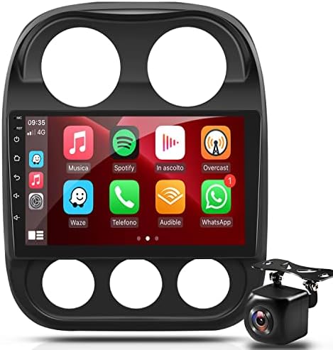 [2+32Г] Андроид 11 Автомобил Радио За Џип Компас Патриот 2010 2011 2012 2013 2014 2015 , 10.1 инчен Екран На Допир Bluetooth