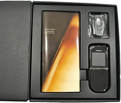 Нокиа 8800Д Сироко Издание 128мб Црн Отклучен 2г ГСМ Луксузен Класичен Колекционерски Предмет Мобилен Телефон