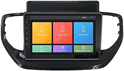 Андроид 10 Авторадио Автомобил Навигација Стерео Мултимедијален Плеер ГПС Радио 2.5 Д Екран На Допир forHYUNDAI Верна 2020-2021