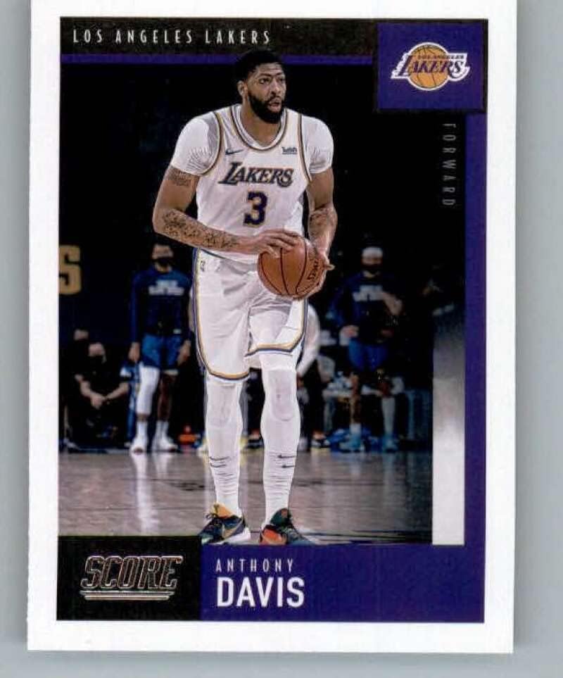 2020-21 Панини Хроники 601 Ентони Дејвис Лос Анџелес Лејкерс НБА кошаркарска трговска картичка