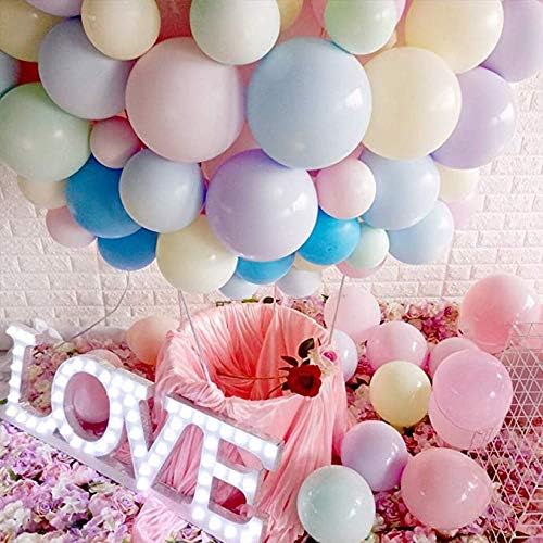 5 инчи мали пастелни балони макарон собрани балони во боја
