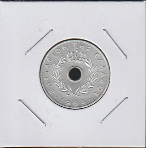 1964 г. Центарска дупка во рамките на крунисаниот венец дваесет центи парче многу избор нециркулирано