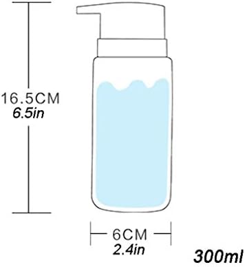 HTLLT течен сапун диспензер против лизгање на дизајн на керамички пластичен сапун за заштита на животната средина