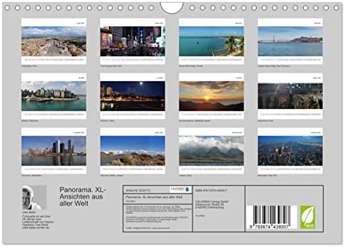Панорама. XL-Ansichten aus aller Велт, Калвендо 2023 месечен календар