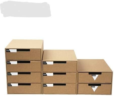 Кутии за складирање и канти за складирање на Anncus A4 Организатор за складирање на десктоп за складирање Организатор на организадор,