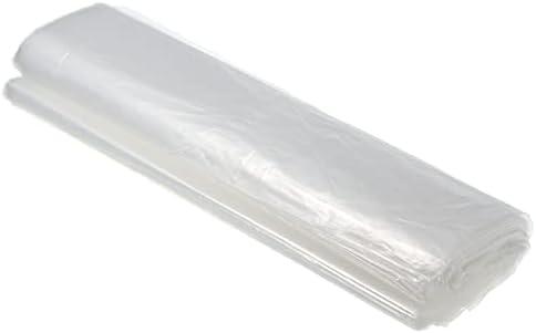 Patikil Clear Flat Open Open Poly Caghs Не-лепливи ПЕ пластични торбички за малопродажба 2 мил 13,5x27,5 во за хардвер, колекционерски производи,