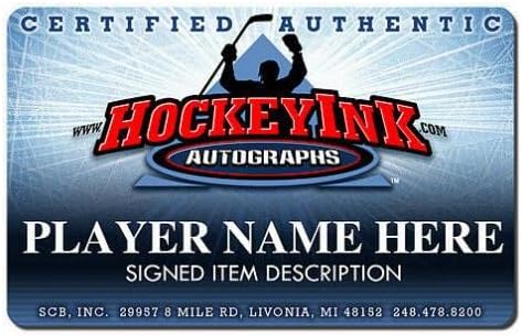 Quesак Лемаер го потпиша Монтреал Канадиенс 8 x 10 Фото - 70215 - Автограмирани НХЛ фотографии
