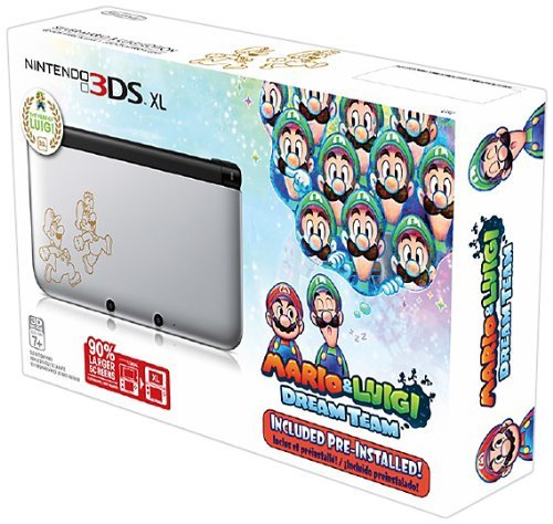 Нинтендо 3DS XL, Сребрена - марио &засилувач; луиџи сон тим Ограничено Издание