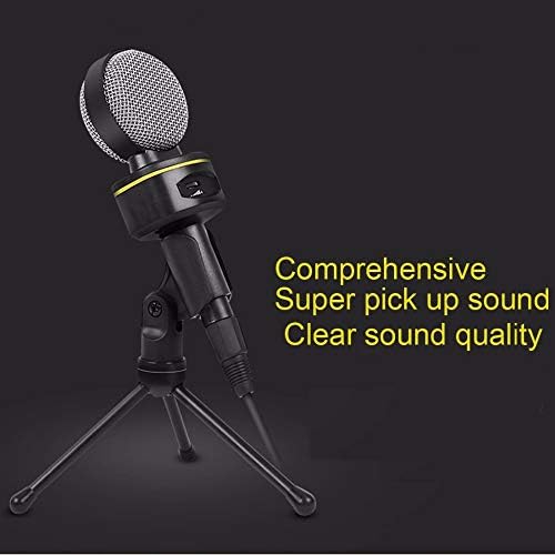 Microphone за снимање на звук на професионален кондензатор FZZDP со држач за статив, должина на кабел: 2,0м