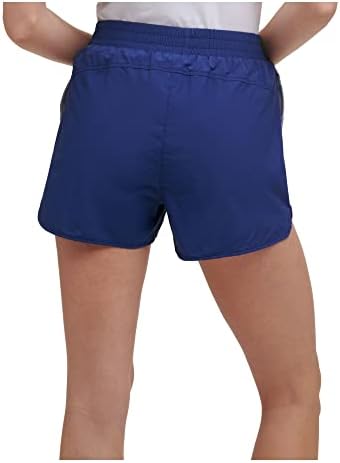 Томи Хилфигер Спорт жени шарени кратки обични шорцеви сини xl
