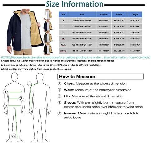 Mence Mence Jacket, плус големина на празнична јакна, маж, основна долга ракав плажа, цврста боја на палто со капа, опремена дебела8
