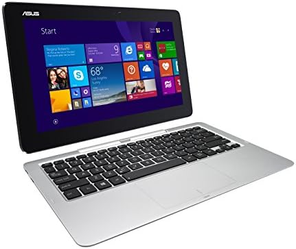 Книга за трансформатор ASUS 12-инчен T200TA-B1-BL 2-во-1 лаптоп на допир на допир, 2 GB RAM меморија, складирање од 32 GB