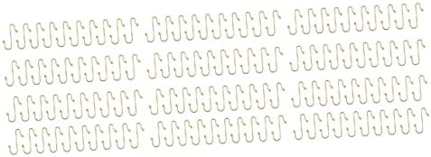 Doitool 120 парчиња приклучуваат метални украси куки жица украси закачалки метални закачалки со облик на украси во форма