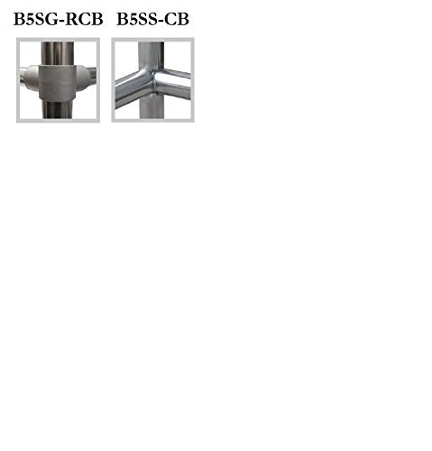 КПС Комерцијална работна табела од не'рѓосувачки челик со Crossbar 24 X 60 со тркала 4 тркала - NSF