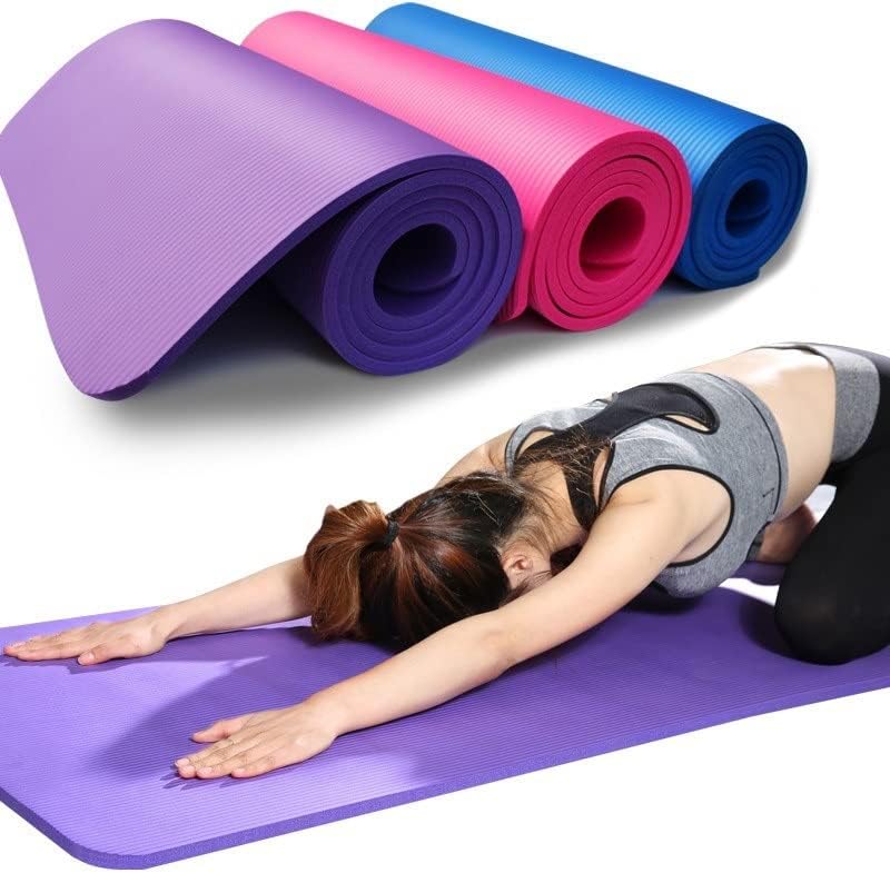 ADSRB јога мат спортски фитнес мат 3мм-6мм дебела пена јога душек за тренинг, јога салата мат фитнес