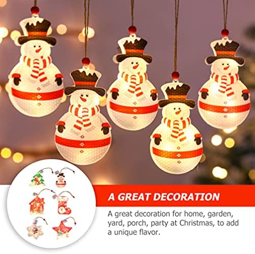 Besportble јуле декор го предводеше божиќниот венец, жица светла 6 парчиња осветли украс на новогодишна боја