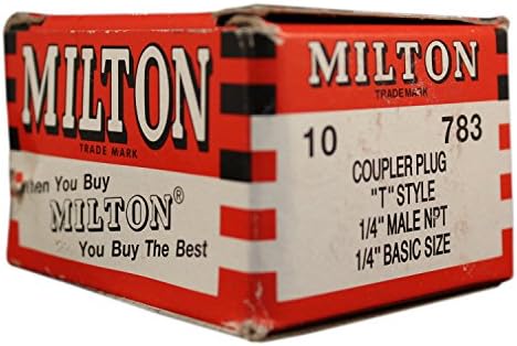 Милтон 783 1/4 mnpt t приклучок за стил - кутија од 10