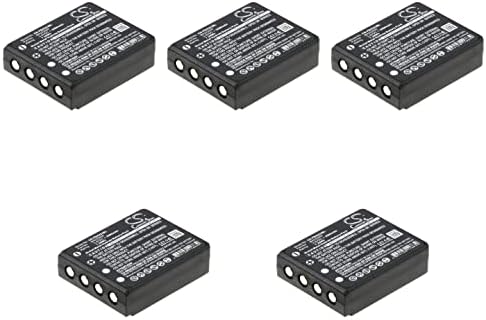Замена на батеријата BCXY 5 PCS за HBC Radiomatic Micron 6 Radiomatic Linus 4 BA223000 BA223030 FUB6