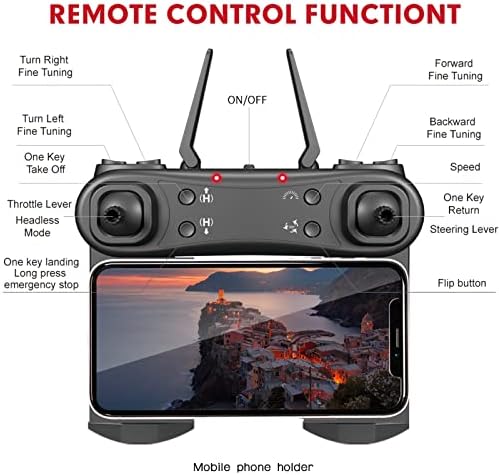 Chengzui преклопен RC Drone со HD 4K камера стабилно лебди автоматско препознавање на насока RC Quadcopter со единечна/двојна