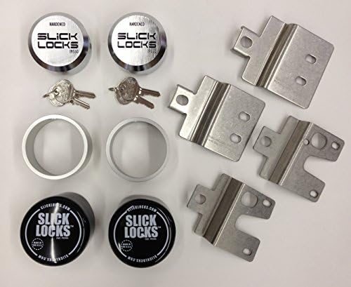 Slick Locks FD-FVK-1-TK Slick Locks Ford Swing Door комплет Комплетен со спојници, временски капаци и брави