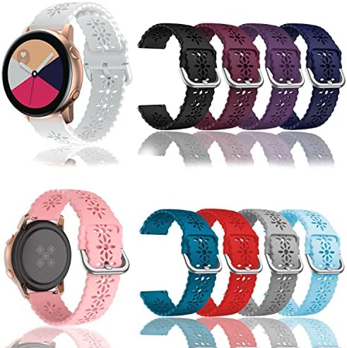 Алатка 10 пакети за часовници за часовници компатибилни со Samsung Galaxy Watch 5/Galaxy Watch 4, 40mm 44mm опсези/Galaxy Watch