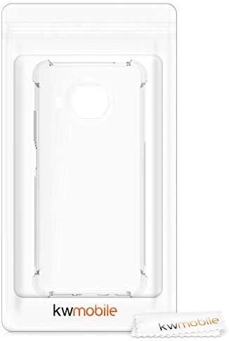 Cwmobile Crossbody Case компатибилен со Xiaomi Mi 10T Lite Case - Clear TPU телефонски покритие w/лента за кабел за ландери - црна/транспарентна
