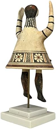 Клеј кукла фигура идол Античка играчка грчка теракота скулптура декор музеј копија
