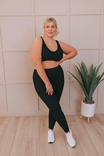 Хеланки со висок Струк За Жени Без Проѕирна Мека Атлетска Контрола На Стомакот Црни Панталони За Трчање Јога Тренингот