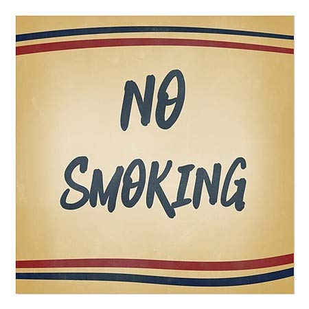 CGSignLab | Забрането Пушење-Ленти За Носталгија Прицврстување На Прозорецот | 12x12