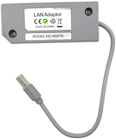 USB Ethernet LAN мрежен адаптер конектор, замена на адаптерот за етернет за Nintendo Wii/Wii U/Switch