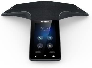 Yealink CP965 безжичен MIC Touch HD IP конференција Телефон, CPW65 Dect Duo Duo Wireless Dect Expansion Mic, 5-инчен мулти-допир екран со резолуција од 720 × 1280