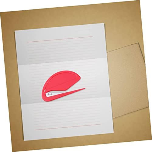NUOBESTY 30 парчиња Хартија + Црвен Плик Канцелариски Материјал Стареење Безбедност Возраст за Бела&засилувач; Сечилото Чувани Писмо