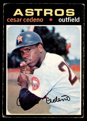 1971 O-Pee-Chee 237 Cesar Cedeno Houston Astros VG/Ex Astros