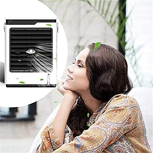YHGFGF - мини климатик, испарувачки вентилатор за овлажнител за ладилник за воздух, за соба, канцеларија, дом, студентски дом.
