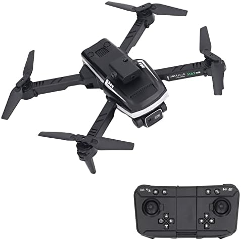 S162 Mini Drone со камера, 1080p HD двојна камера преклопна FPV дрон, избегнување на пречки, одржување на надморска височина, еден клуч, квадкоптер