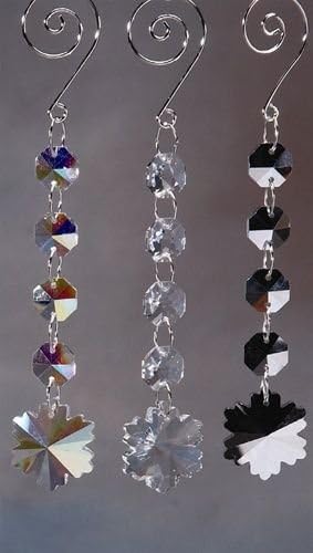 Декоративен кристал виси акрилен лустер стаклен приврзок